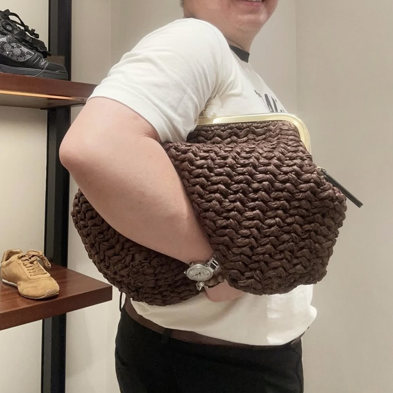 Handgeweven Kisslock Frame Sch - Crochet Bag Raffia recensie en prijs