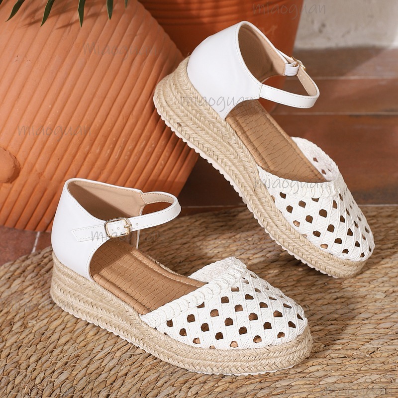 Boho Dames Espadrilles met ope - Wedge Espadrille Women recensie en prijs