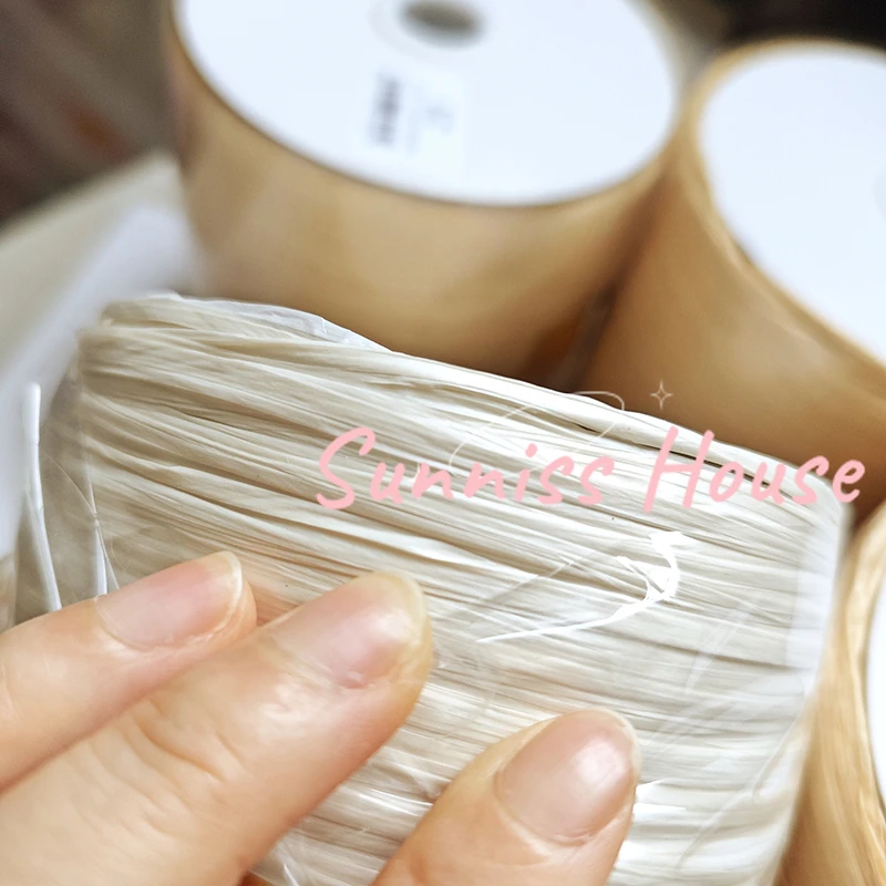 600M Matte Raffia Garen, 330G  - Crochet Bag Raffia recensie en prijs