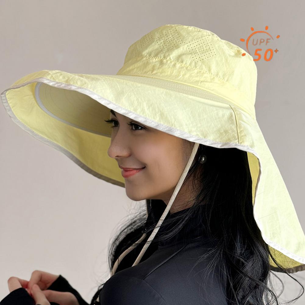 Dameszonnehoed met nekflap Bre - Hat Floppy Wide recensie en prijs